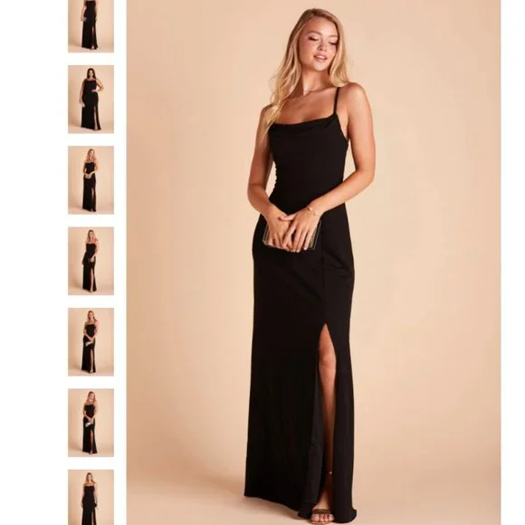 Birdy Grey ASH DRESS CREPE BLACK (Size S) - Picture 3 of 7